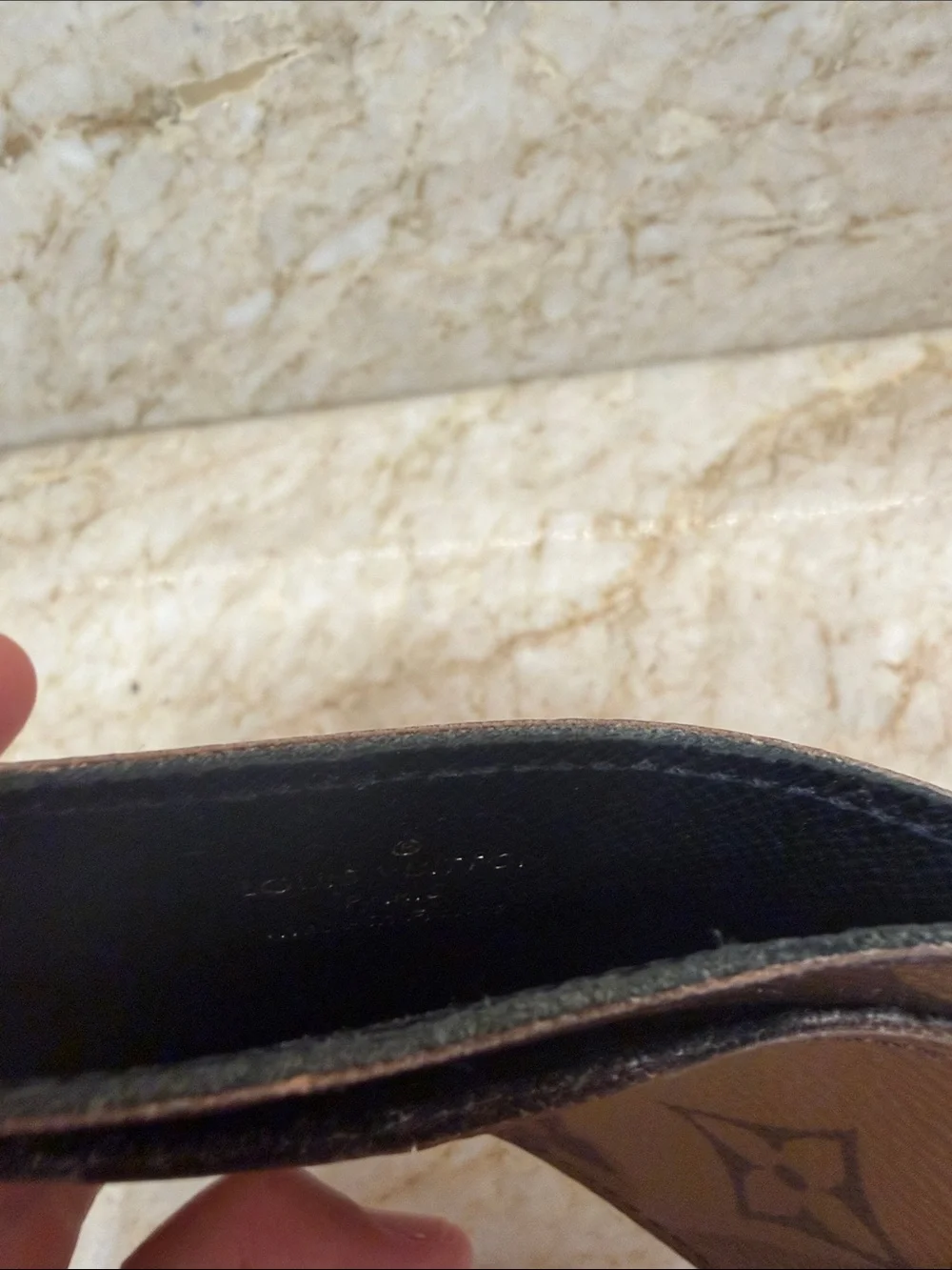 Louis Vuitton Reversed Monogram Card Holder